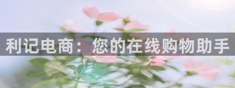 bbin视讯官网地址：利记电商：您的在线购物助手