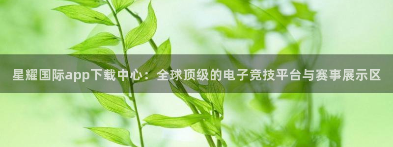 bbin视讯体育eon：星耀国际app下载中心：全球顶级的电子竞技平台与赛事展示区